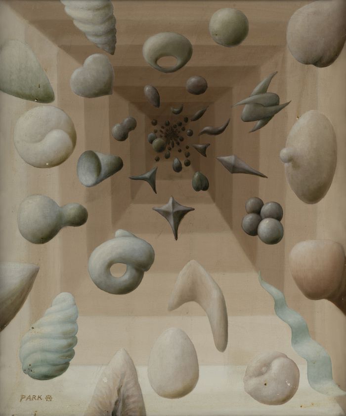 박광호 ‘음양(陰陽)Ⅰ’(1970). 국립현대미술관