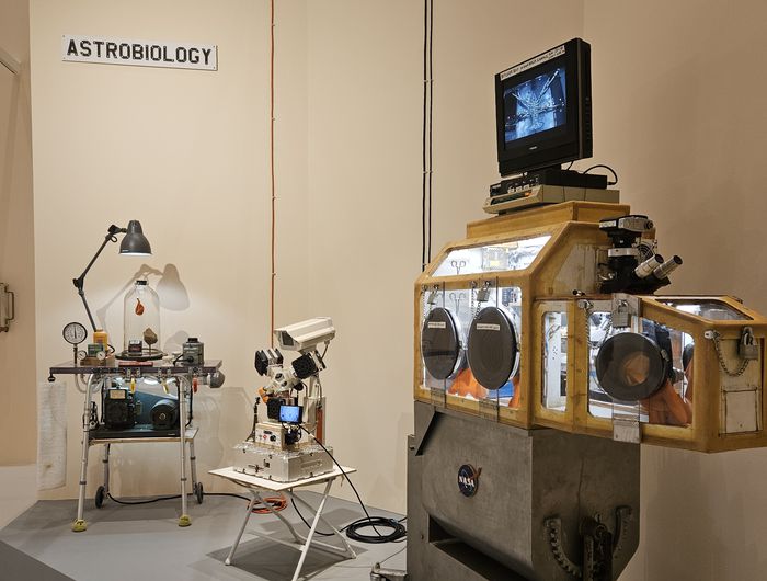 우주생물학 연구실을 방불케 하는 ‘Astrobiology&Museum’ 섹션 전경. 송경은 기자