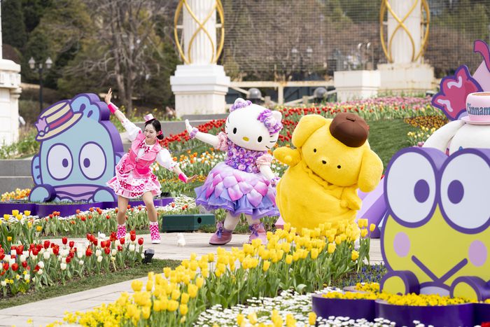 포시즌스가든에서 펼쳐지는 산리오캐릭터즈 댄스타임 / 사진=삼성물산