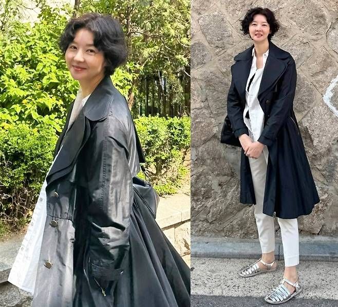 송선미가 초여름 햇살을 배경으로 한 폭의 그림 같은 스타일링을 선보였다.사진=송선미 SNS