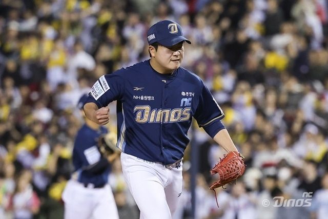 NC 손주환은 3일 부산 롯데전에서 호투했다. 사진=NC 제공