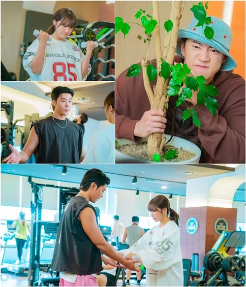 ‘24시 헬스클럽’ 이준영이 정은지를 향한 은밀한 미행 작전을 펼친다.