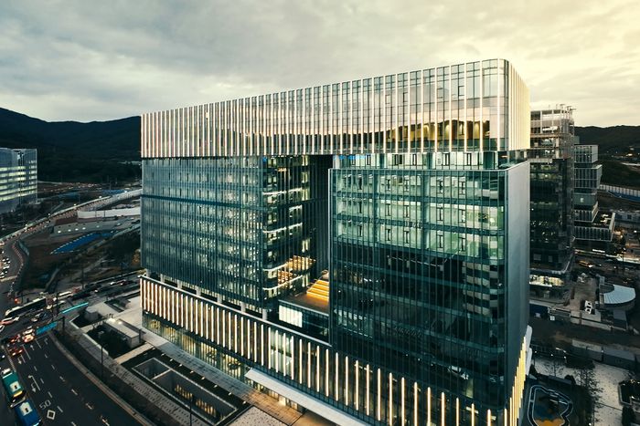 경기도 성남시 제2판교에 자리한 놀유니버스 사옥 / 사진=놀유니버스 제공