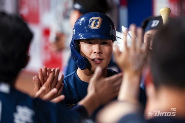 NC 박시원은 7일 수원 KT전에서 결승포를 쏘아올렸다. 사진=NC 제공