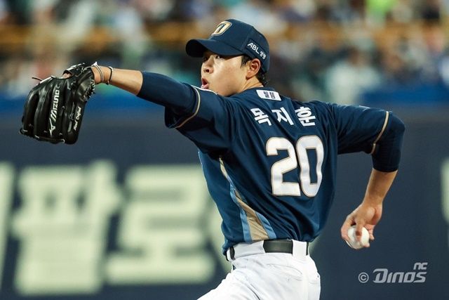 7일 수원 KT전에서 데뷔 첫 승과 마주한 목지훈. 사진=NC 제공