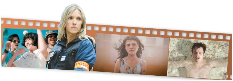 하야카와 지에 '르누아르', 도미니크 몰 '사건137', 쥘리아 뒤쿠르노 '알파', 올리버 허머너스 '소리의 역사'. (왼쪽부터)