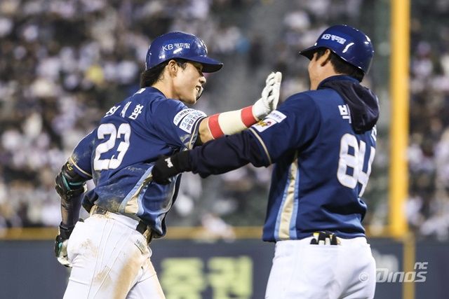 NC 천재환은 11일 두산 더블헤더 2차전에서 홈런포를 가동했다. 사진=NC 제공