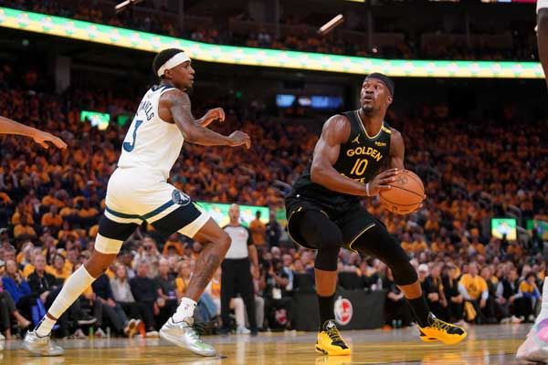 지미 버틀러는 이날 무기력한 경기를 했다. 사진= Cary Edmondson-Imagn Images= 연합뉴스 제공