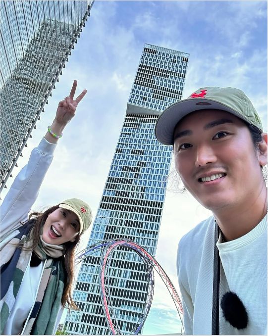 민지영이 독일 프랑크푸르트에서의 사진을 공개했다.사진=민지영 SNS