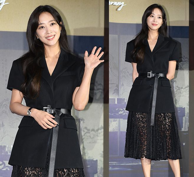 조보아가 고급스럽고 세련된 패션으로 팬들의 감탄을 자아냈다. 사진=천정환 기자