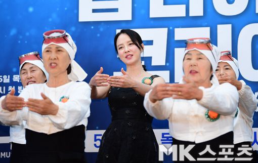 15일 오후 JTBC와 BBC 스튜디오가 공동 제작한 다큐멘터리 프로그램 ‘딥 다이브 코리아: 송지효의 해녀 모험’ 제작발표회가 열렸다. 사진=김재현 기자