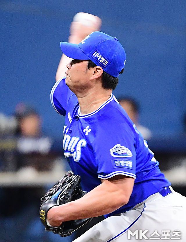 오승환은 14일 퓨처스리그 한화전에서 호투했다. 사진=김영구 기자