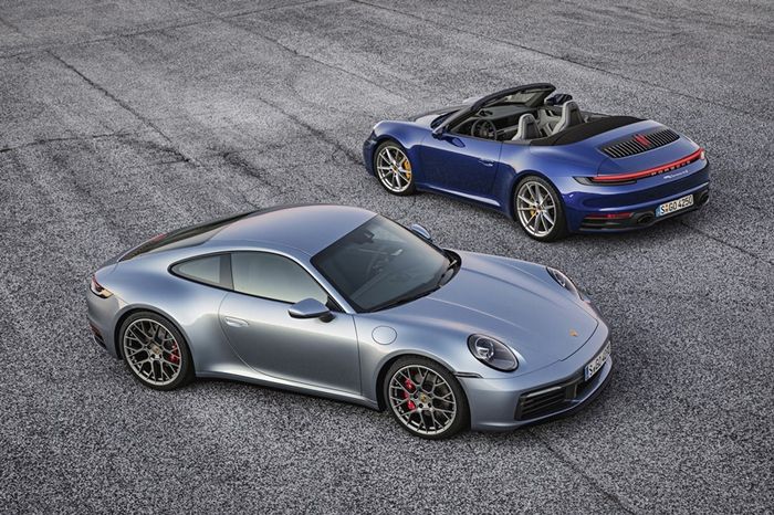 911 카레라 4S 쿠페와 카브리올레 [사진제공=포르쉐]