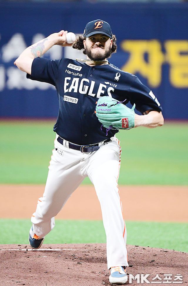 최근 연일 호투 중인 한화 폰세. 사진=김영구 기자