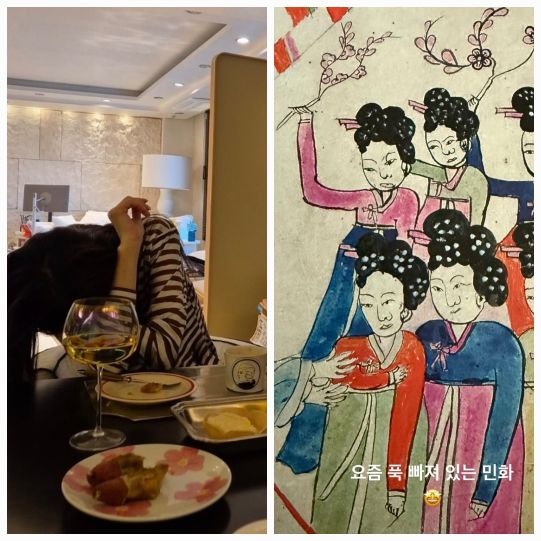 고전 화첩 속 인물들의 표정에서 MBTI를 상상할 만큼, 몰입도 높은 취향을 공유했다.사진=고현정 SNS