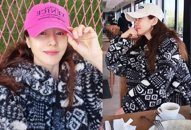 배우 김지수가 체코 프라하에서의 일상을 공유했다.사진=김지수 SNS