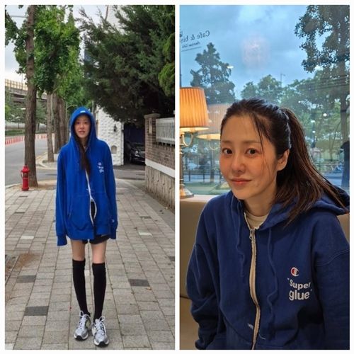 배우 고현정이 오랜만의 외출 모습을 공개했다. 사진=고현정 SNS