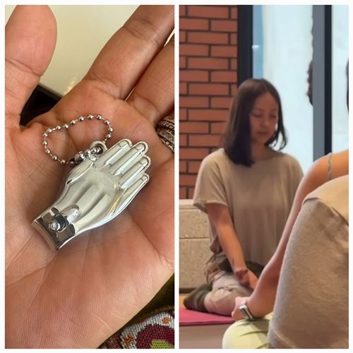 가수 이효리가 서울에서 직접 요가 수업을 받는 모습이 포착됐다. 사진=이효리 SNS