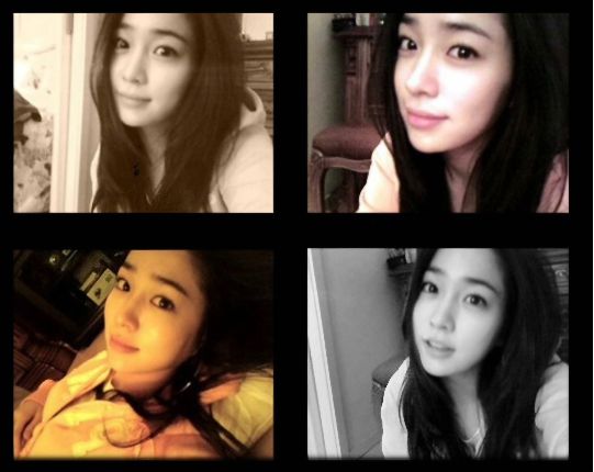 도톰한 볼살, 동그란 눈망울, 또렷한 이목구비는 어린 시절부터 지금까지 크게 달라지지 않은 ‘유전적 미모’를 고스란히 드러냈다.사진=이민정 SNS