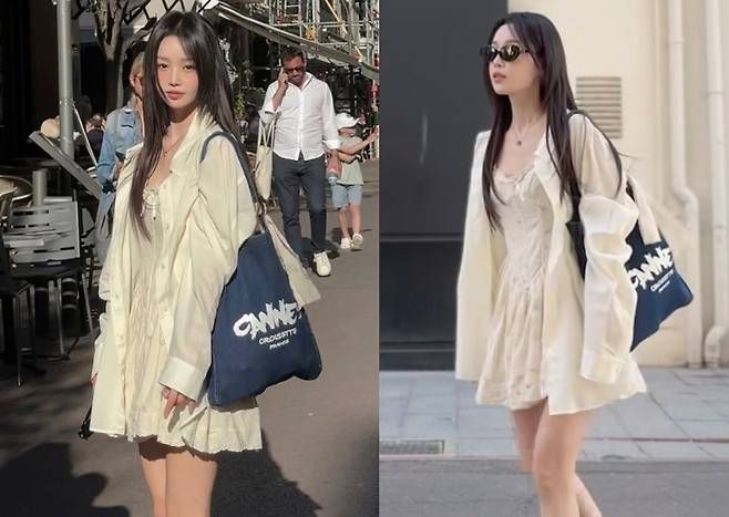 남규리가 칸에서 전한 프렌치 감성이 시선을 사로잡았다.사진=남규리 SNS