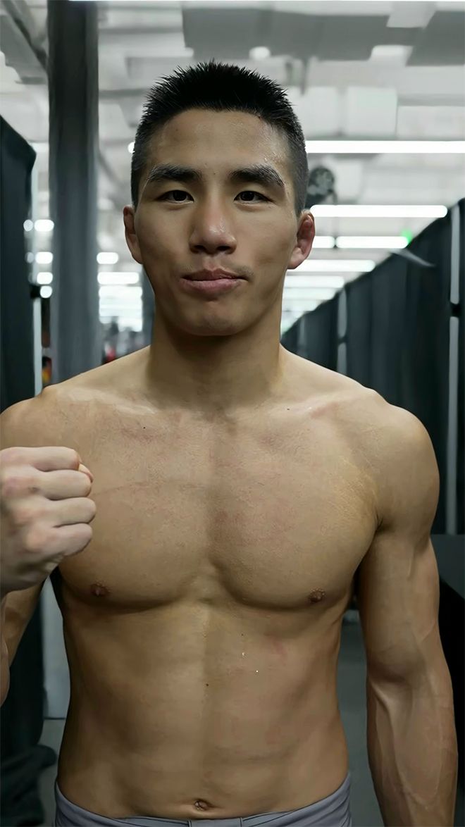 ONE Championship 7승 2패 윤창민이 2025년 5월 중국 퍼포먼스 인스티튜트 상하이에서 Road to UFC 시즌4 토너먼트 8강 돌파 후 준결승 선전을 다짐하고 있다. 윤창민은 아시아 종합격투기 톱스타 추성훈 김동현의 제자다. 사진=TKO