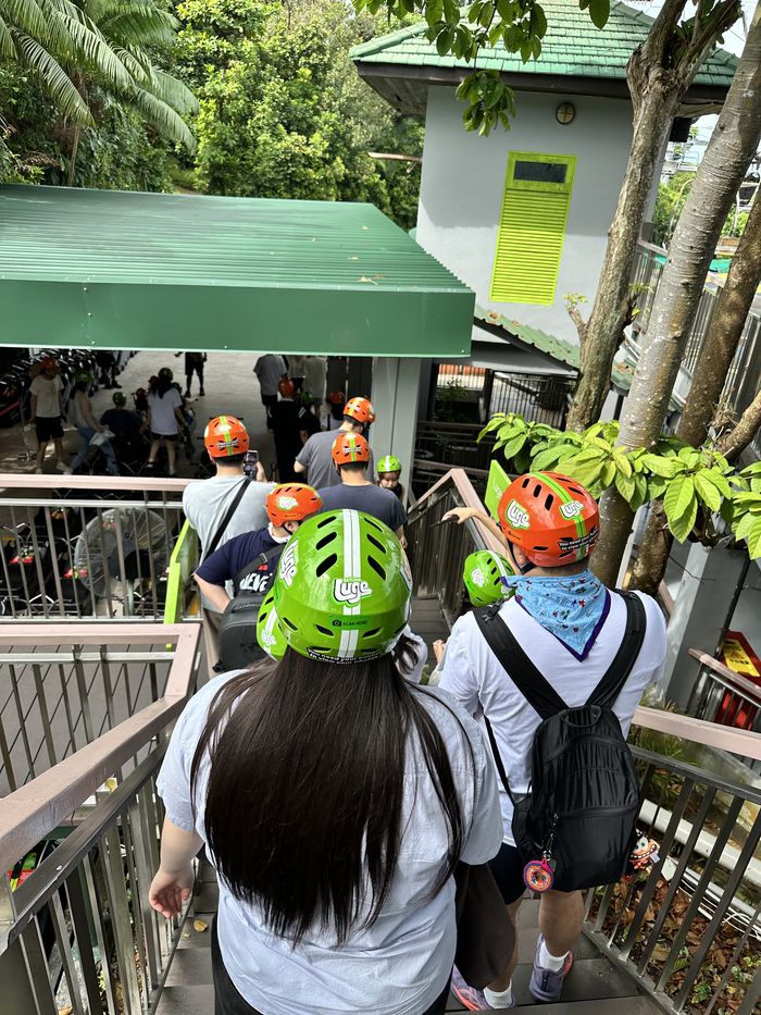 루지 타러 가는 모습 / 사진=권효정 여행 + 기자