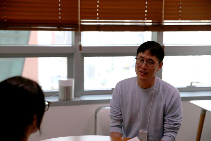 박준규 하이파킹 대표가 본지와 인터뷰를 하고 있는 모습. <사진=하이파킹>