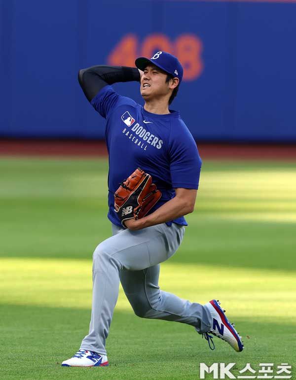 오타니는 이날 라이브BP를 소화했다. 사진= 고홍석 통신원