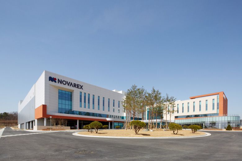 노바렉스 오송공장 전경.