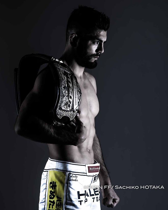 초대 라이진 71㎏ 챔피언 호베르투 사토시 지소자 2022년 12월 프로필. 사진=RIZIN FF