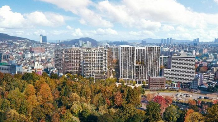 음달 오피스텔 775실·하반기 아파트 420가구를 선보일 더파크사이드서울 조감도. [매경DB]