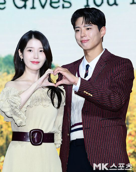 박보검, 아이유. 사진=김영구 기자