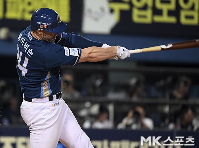 NC 데이비슨은 29일 인천 SSG전에서 불방망이를 휘둘렀다. 사진=천정환 기자