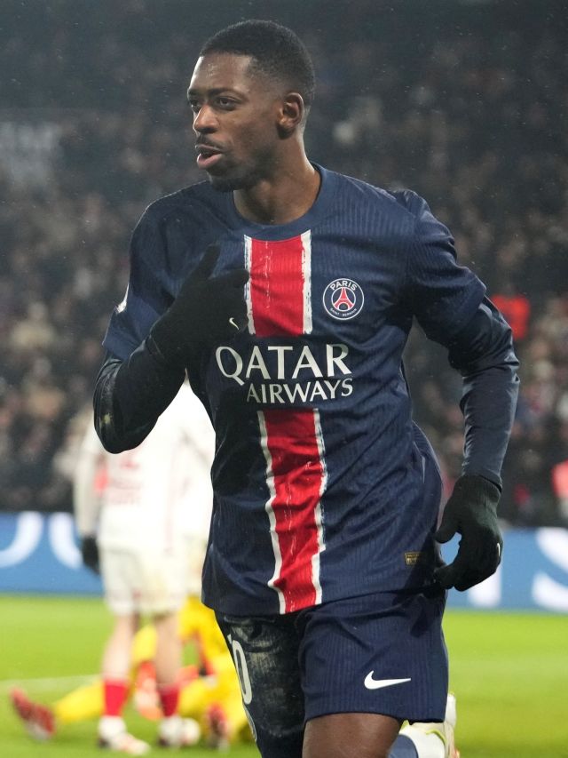 PSG는 강력한 우승 후보 리버풀(16강), ‘다크호스’ 애스턴 빌라(8강), 또 다른 우승 후보 아스널(4강)을 차례로 꺾고 UCL 결승에 올랐다. PSG 결승 진출 중심에 있었던 게 우스만 뎀벨레다. 사진=AP=연합뉴스 제공