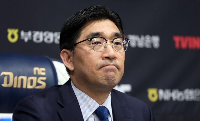 NC 다이노스 이진만 대표 이사는 최근 연고지 이전 가능성을 공식적으로 언급했다. 사진=연합뉴스