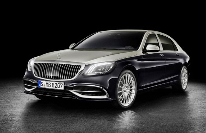 2018년 첫선을 보인 마이바흐-S클래스 부분변경 모델 [사진출처=벤츠]