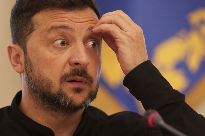 볼로디미르 젤렌스키 우크라이나 대통령. [AP=연합뉴스]