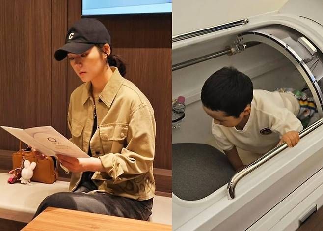 한가인이 ‘꾸안꾸’의 정석을 다시 한번 증명했다.사진=한가인 SNS