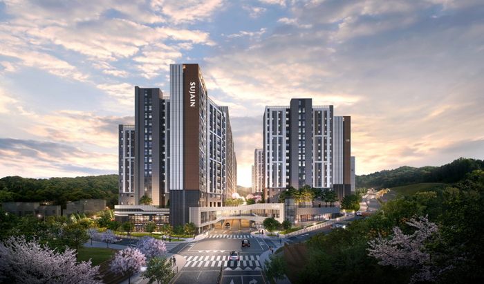 < ‘대전 문화공원 수자인’ 투시도>