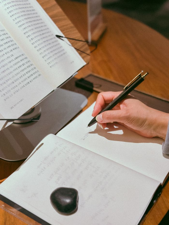 필사 공간 / 사진=권효정 여행+ 기자