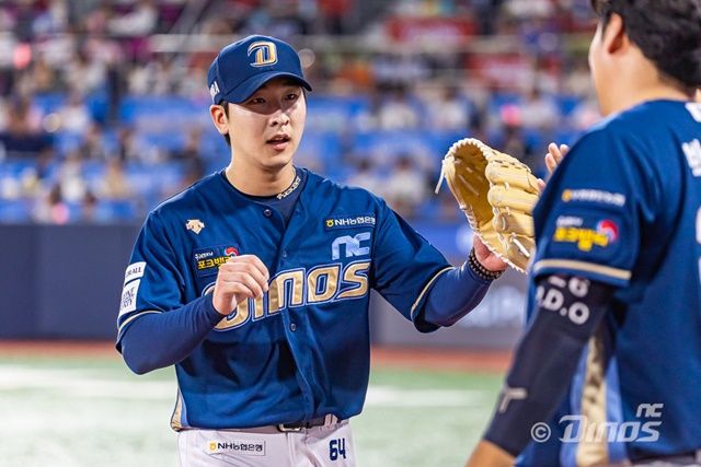 17일 전역 후 돌아오는 조민석. 사진=NC 제공