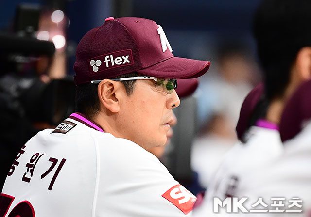 키움의 지휘봉을 잡고 있는 홍원기 감독. 사진=김영구 기자