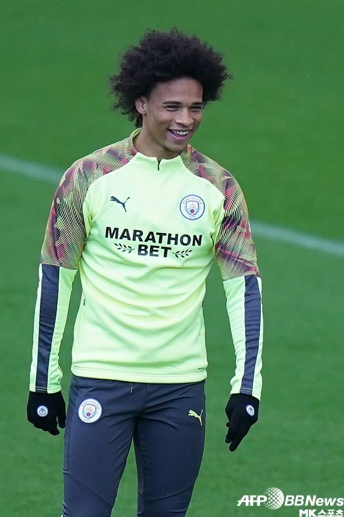 맨체스터시티에서 뛰던 당시의 사네. 사진=AFPBBNews=News1