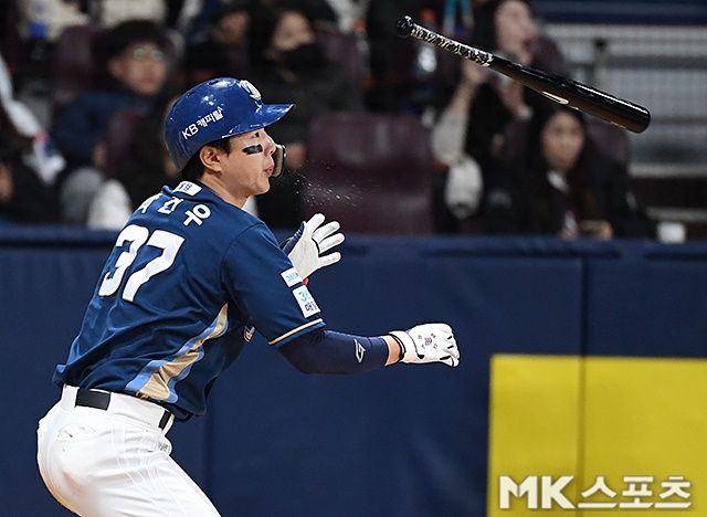 박건우는 12일 고척 키움전에서 큰 존재감을 드러냈다. 사진=천정환 기자