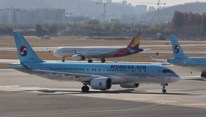 대한항공∙아시아나항공기 [이충우 기자]
