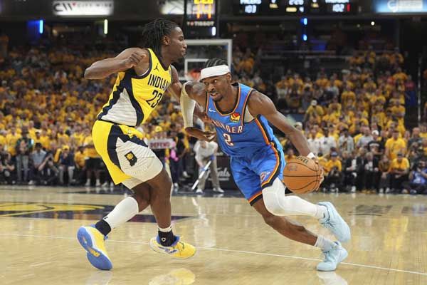 오클라호마시티가 승부를 원점으로 되돌렸다. 사진= AP= 연합뉴스 제공