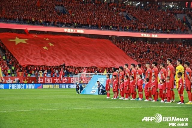 중국은 지난 2026 북중미월드컵 아시아 3차 예선에서 최종 5위, 결국 마지막 기회조차 얻지 못한 채 탈락했다. 6회 연속 월드컵 진출 실패. 심각한 결과에 중국 내부 반응은 좋지 않다. 사진=AFPBBNews=News1