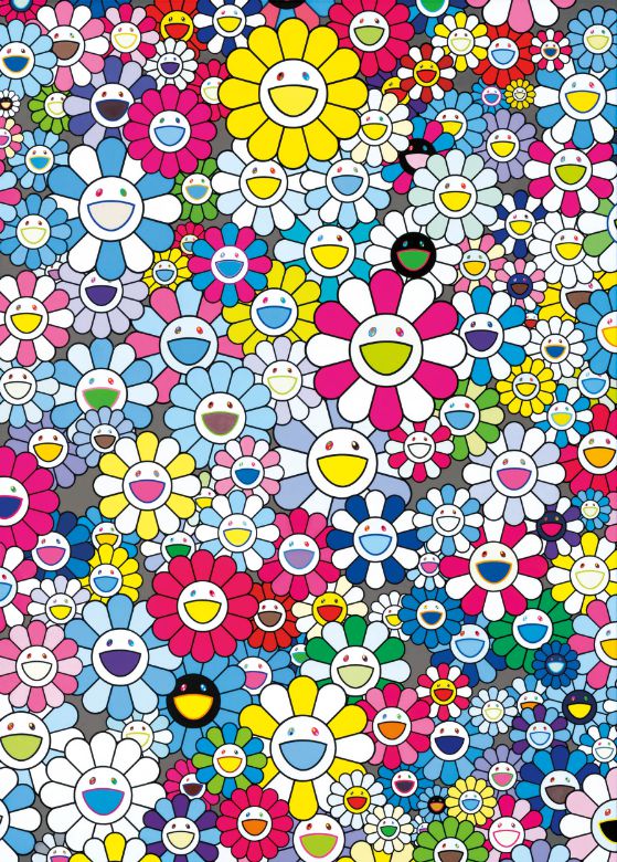 무라카미 다카시의 ‘An Homage to Yves Klein’(4억~7억원). 케이옥션