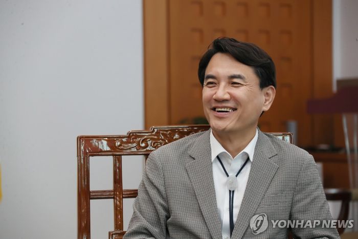 김진태 강원도지사. [연합뉴스]