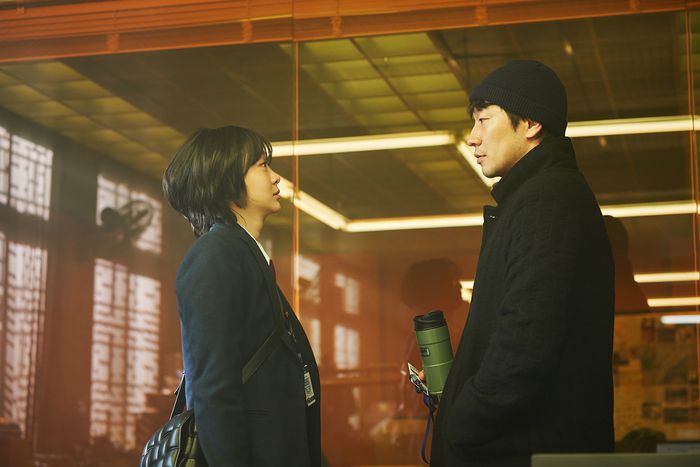 ‘나인 퍼즐’ 김다미와 손석구. 사진ㅣ월트디즈니컴퍼니 코리아